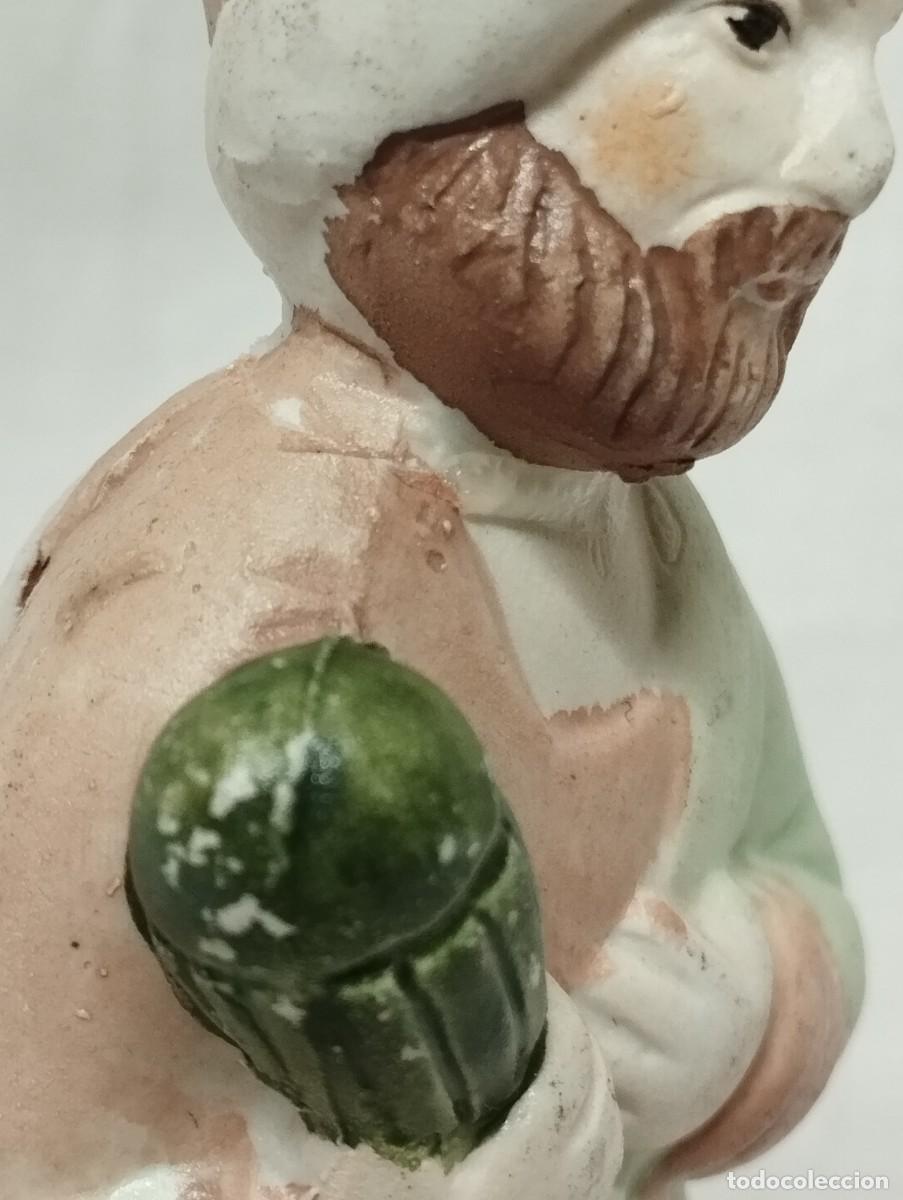 Antig&uuml;edades: FIGURA DE BEL&Eacute;N DE BISCUIT RESTAURADA - Foto 7