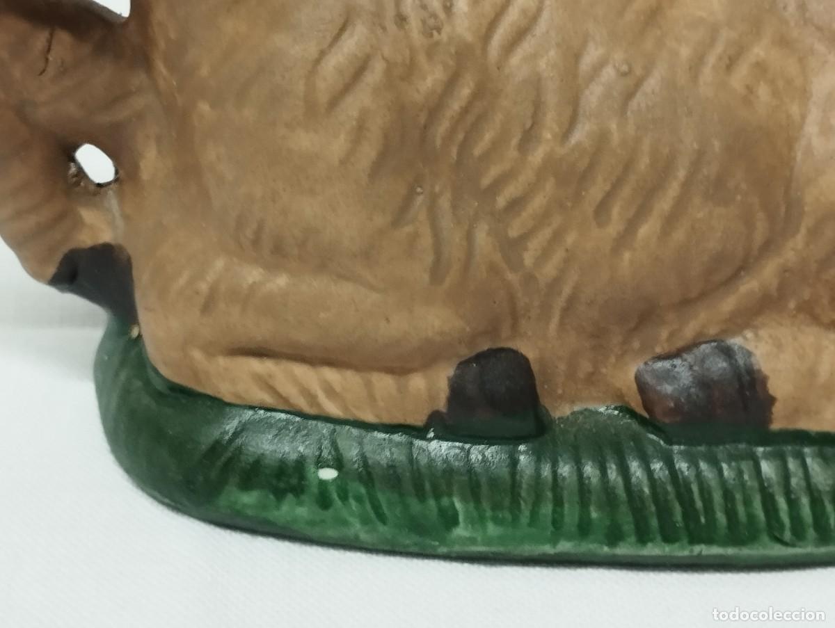 Antig&uuml;edades: PAREJA DE MULA Y BUEY DE BISCUIT - Foto 16