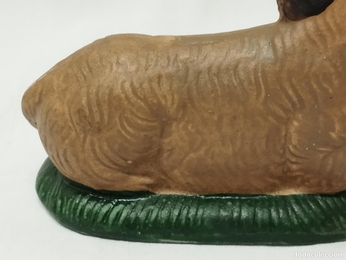 Antig&uuml;edades: PAREJA DE MULA Y BUEY DE BISCUIT - Foto 18
