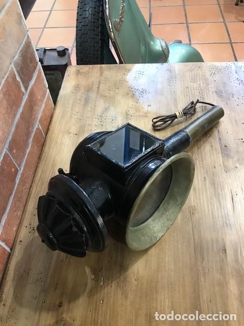 Antig&uuml;edades: Faro carruaje antiguo - Foto 5