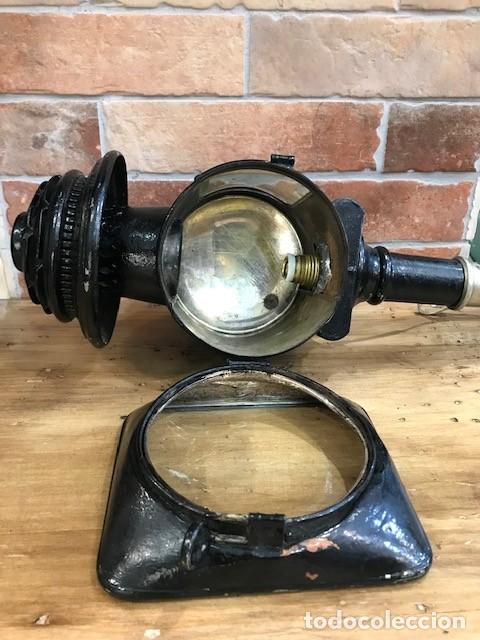 Antig&uuml;edades: Faro carruaje antiguo Milano. - Foto 5