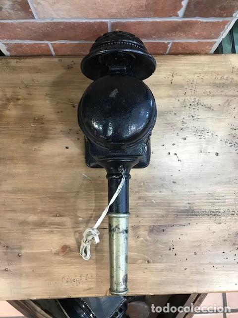 Antig&uuml;edades: Faro carruaje antiguo Milano. - Foto 9