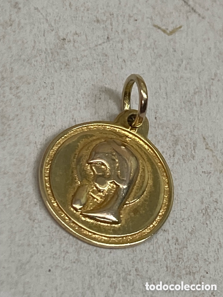 Antig&uuml;edades: Medalla de plata religiosa C184 - Foto 1