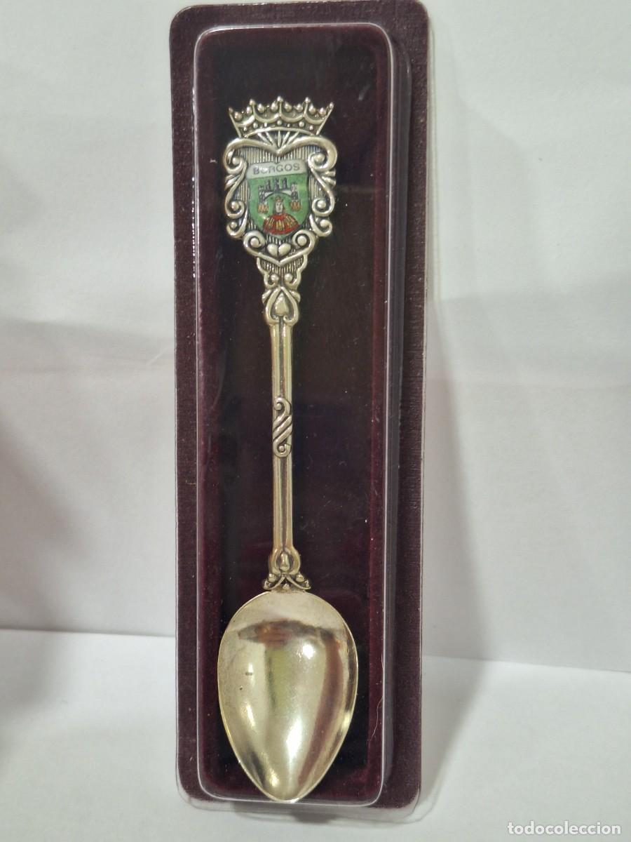 Antig&uuml;edades: Cucharilla de plata Burgos - Foto 1