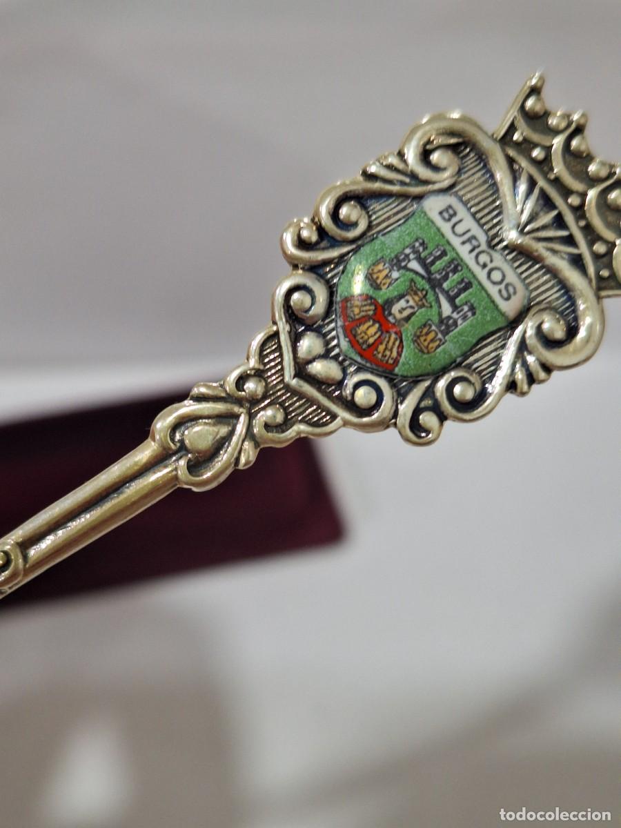 Antig&uuml;edades: Cucharilla de plata Burgos - Foto 4