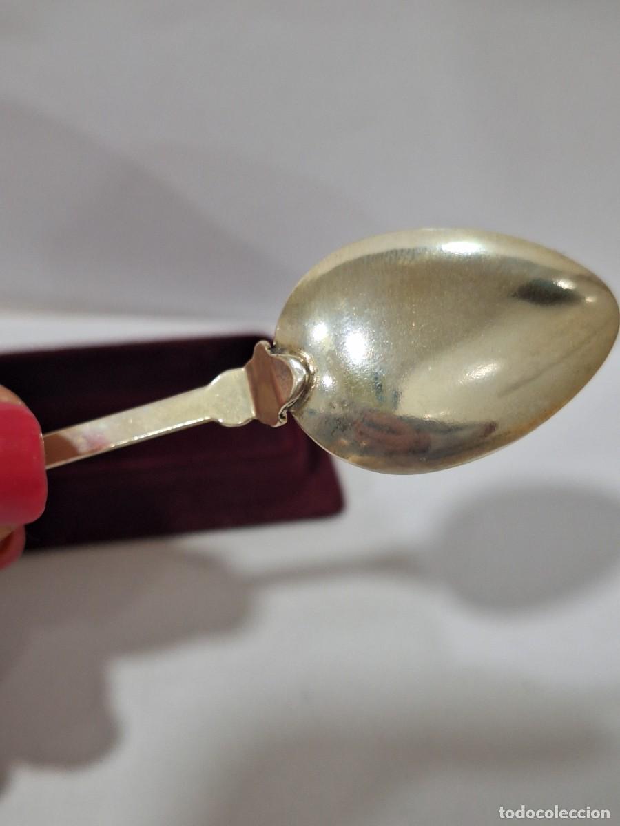 Antig&uuml;edades: Cucharilla de plata Burgos - Foto 7