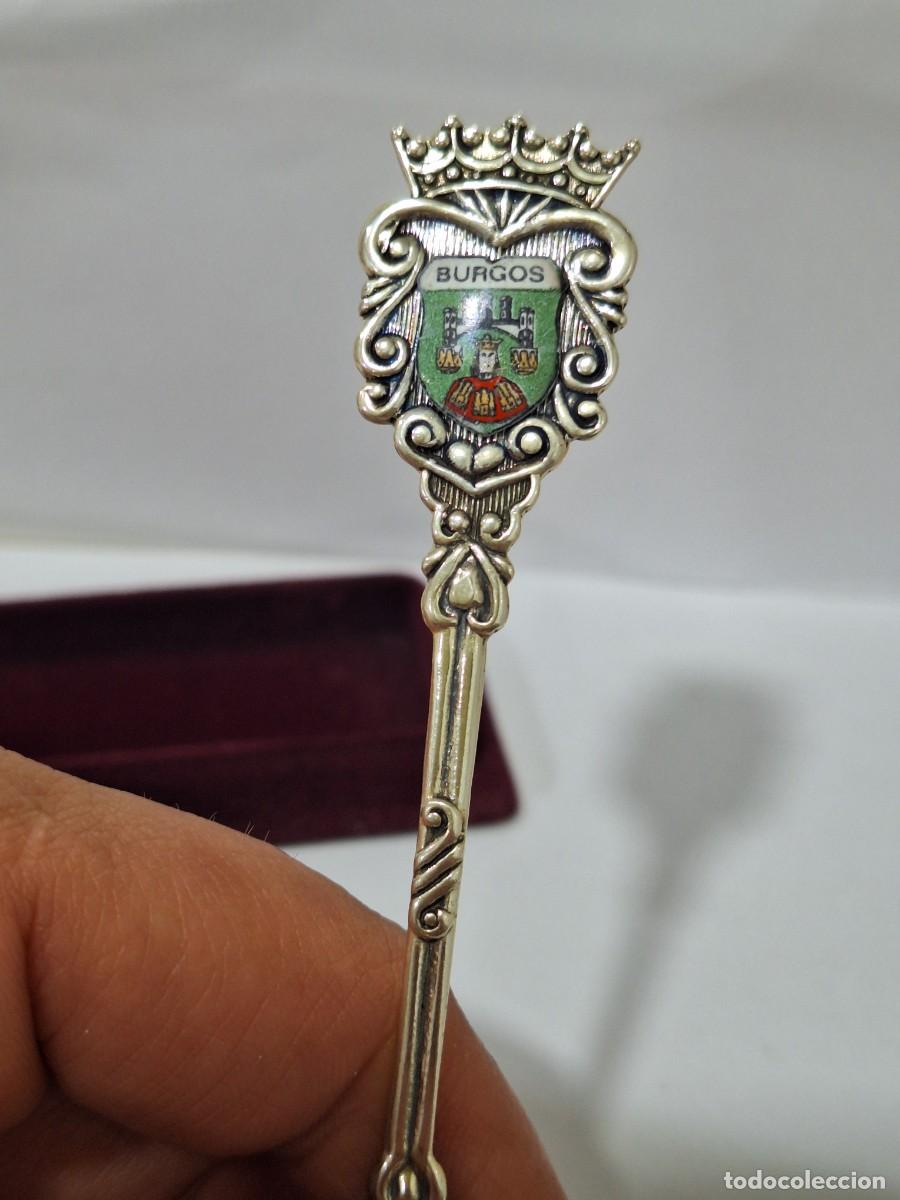 Antig&uuml;edades: Cucharilla de plata Burgos - Foto 9