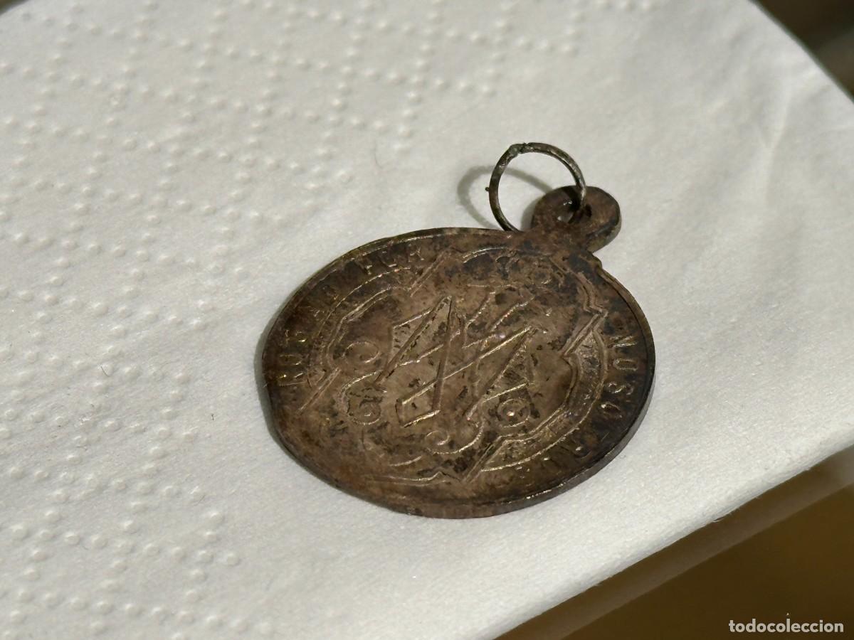Antig&uuml;edades: MEDALLA M&Eacute;TALICA RELIGIOSA - Foto 3