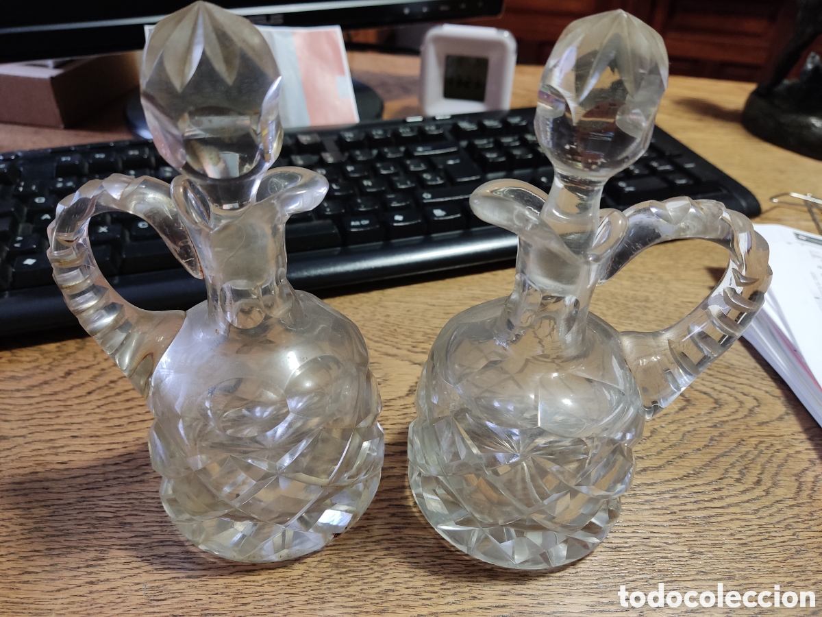 Antig&uuml;edades: Juego aceitera vinagrera antiguedad - Foto 1