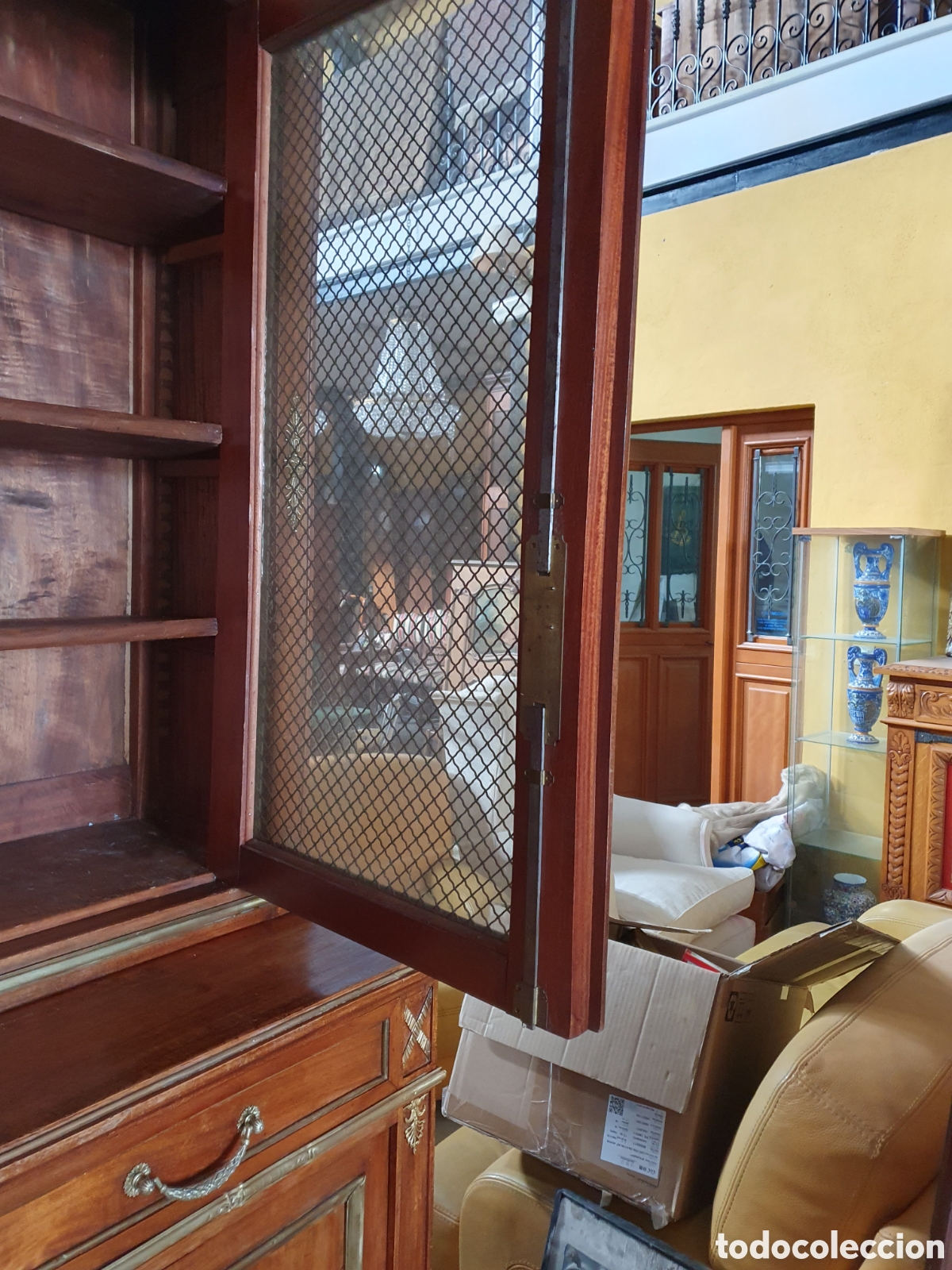 Antig&uuml;edades: Armario vitrina - Foto 12