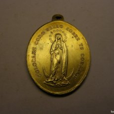 Antigüedades: ANTIGUA MEDALLA RELIGIOSA DE LAS HIJAS DE MARÍA, SIGLO XIX.