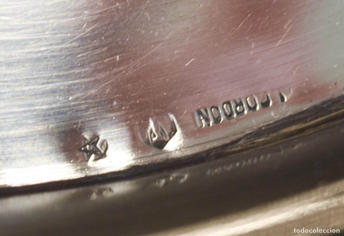 Antig&uuml;edades: Bandeja de gran tama&ntilde;o - Plata - Foto 5
