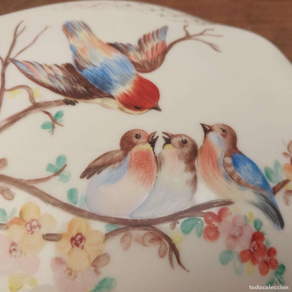 Antig&uuml;edades: CAJA DE PORCELANA DECORADA - Foto 4