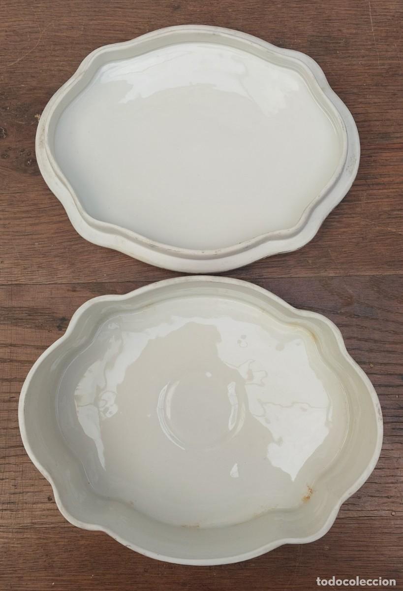 Antig&uuml;edades: CAJA DE PORCELANA DECORADA - Foto 10