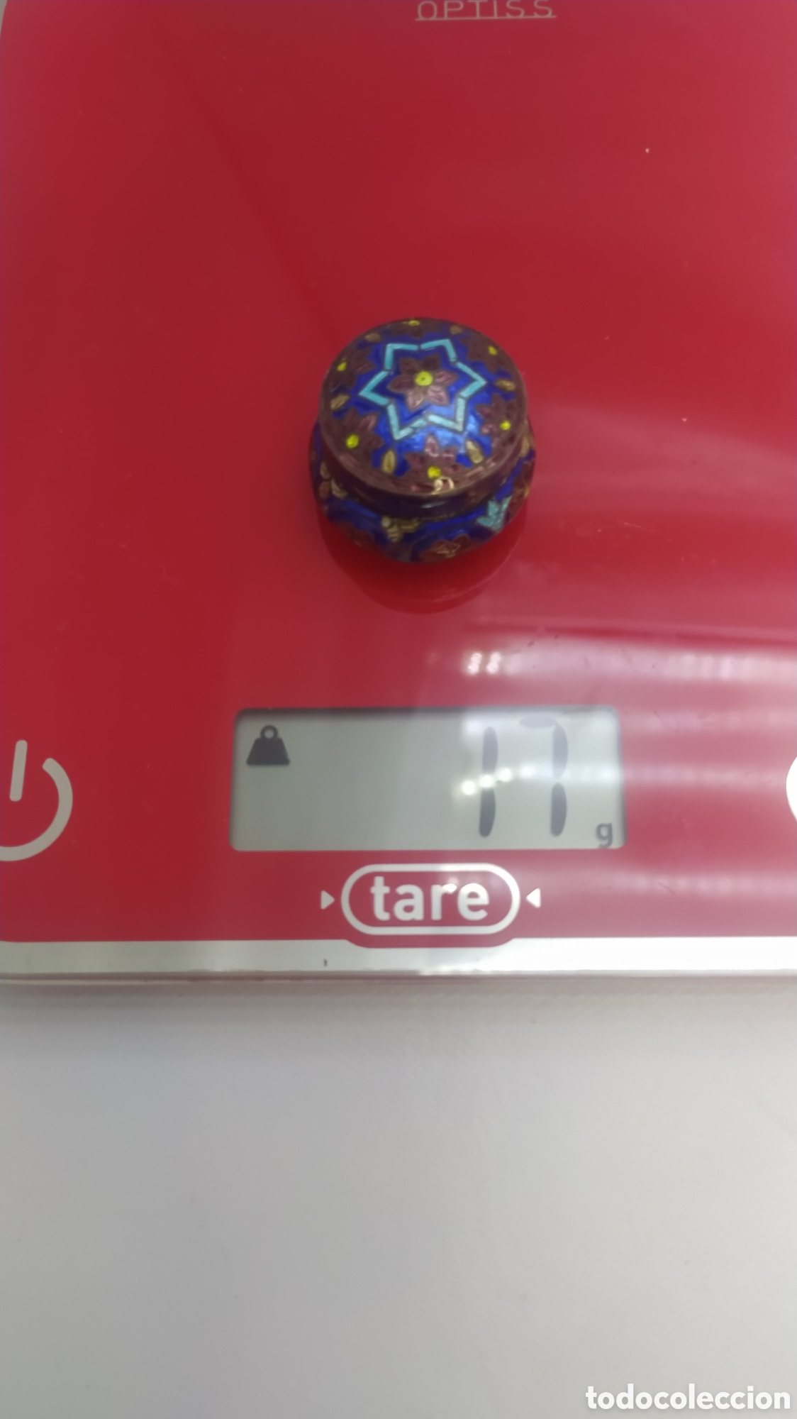 Antig&uuml;edades: Cajita de plata y esmaltes - Foto 8