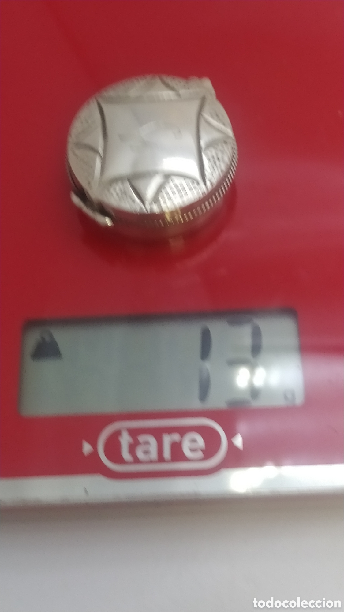 Antig&uuml;edades: Cajita plata de ley redonda - Foto 7
