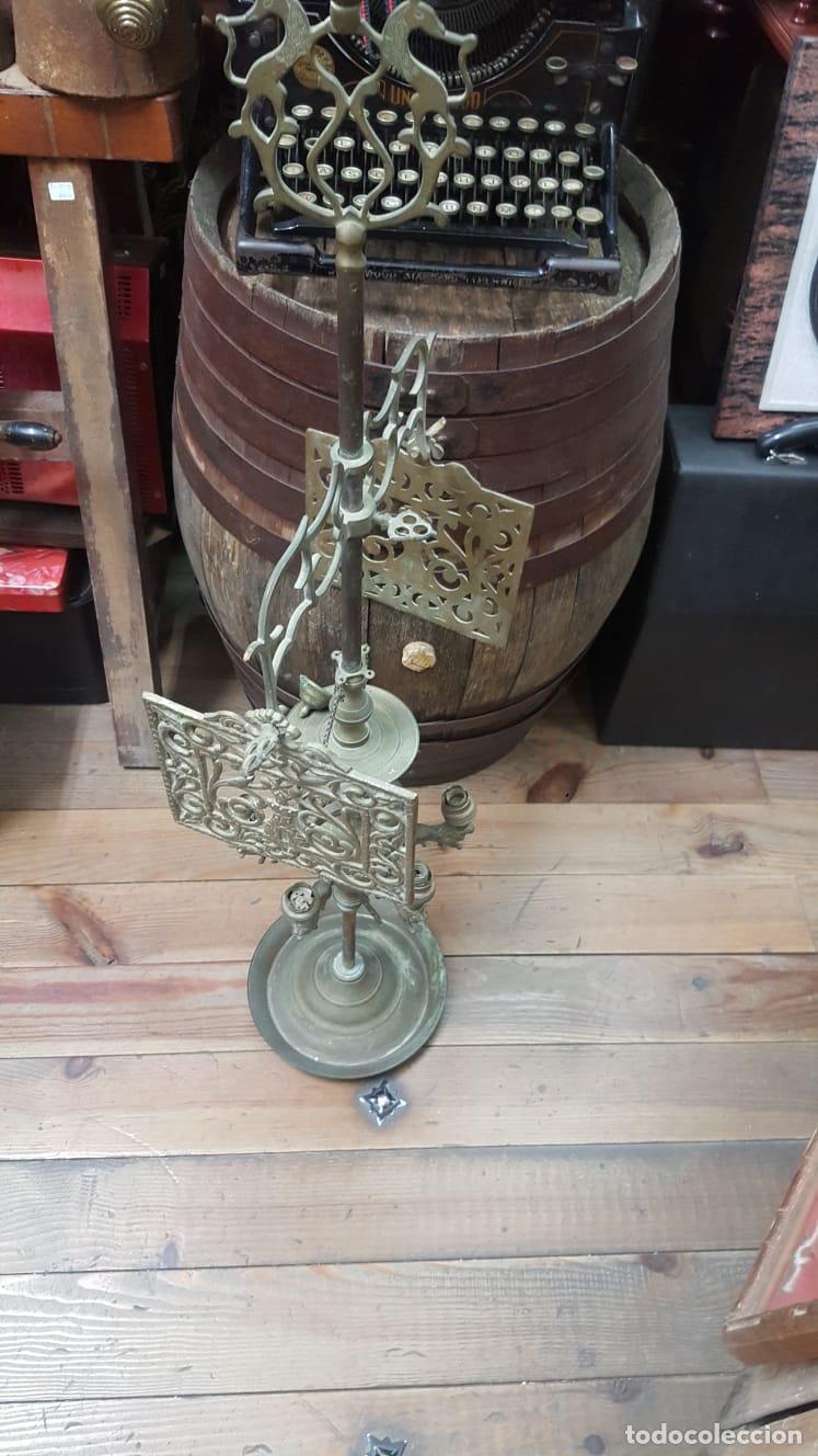 Antig&uuml;edades: ANTIGUO VELON DE BRONCE - Foto 3
