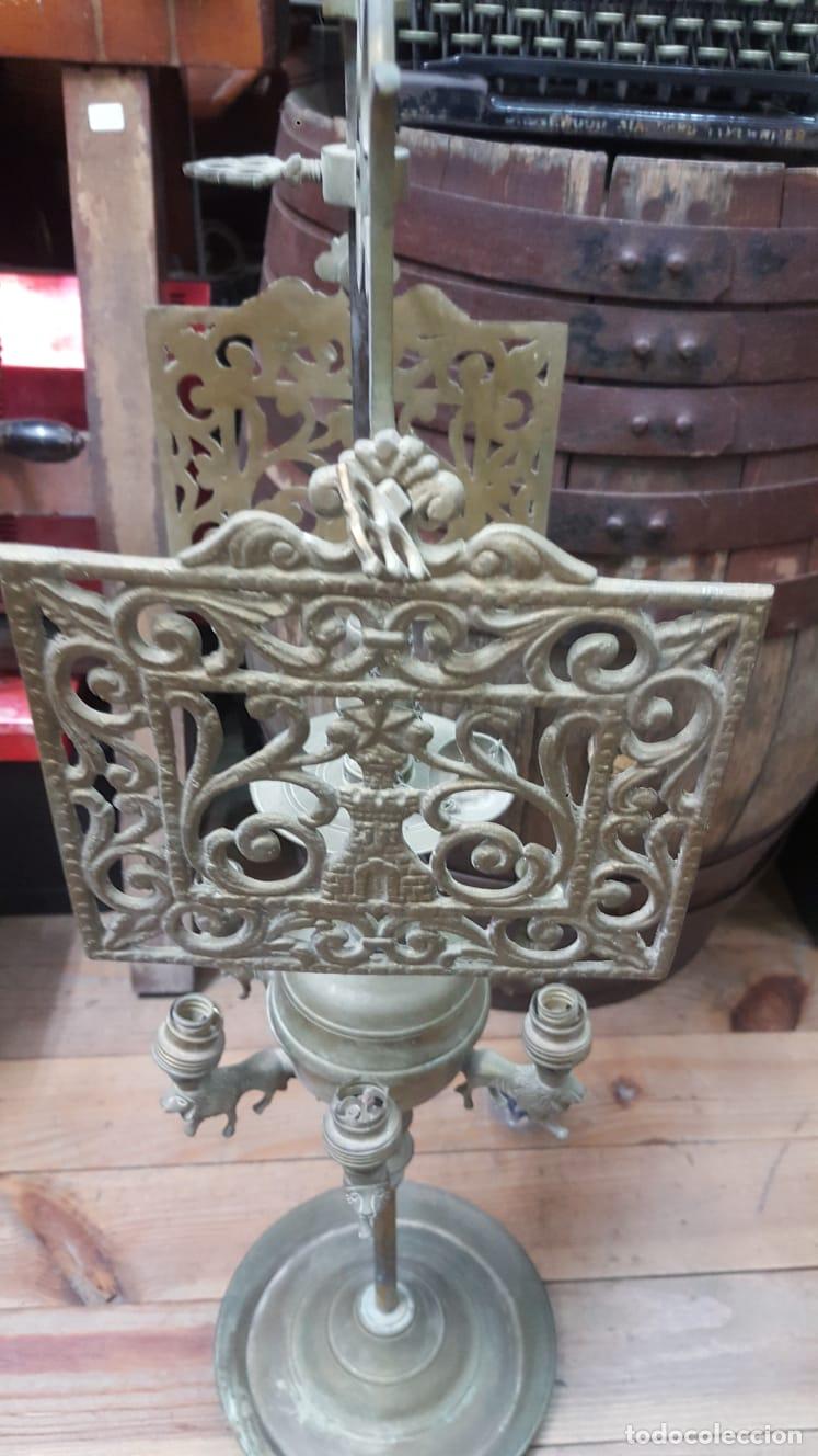 Antig&uuml;edades: ANTIGUO VELON DE BRONCE - Foto 6