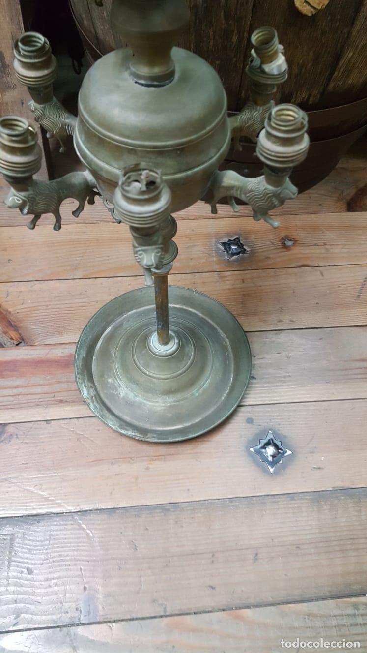 Antig&uuml;edades: ANTIGUO VELON DE BRONCE - Foto 7