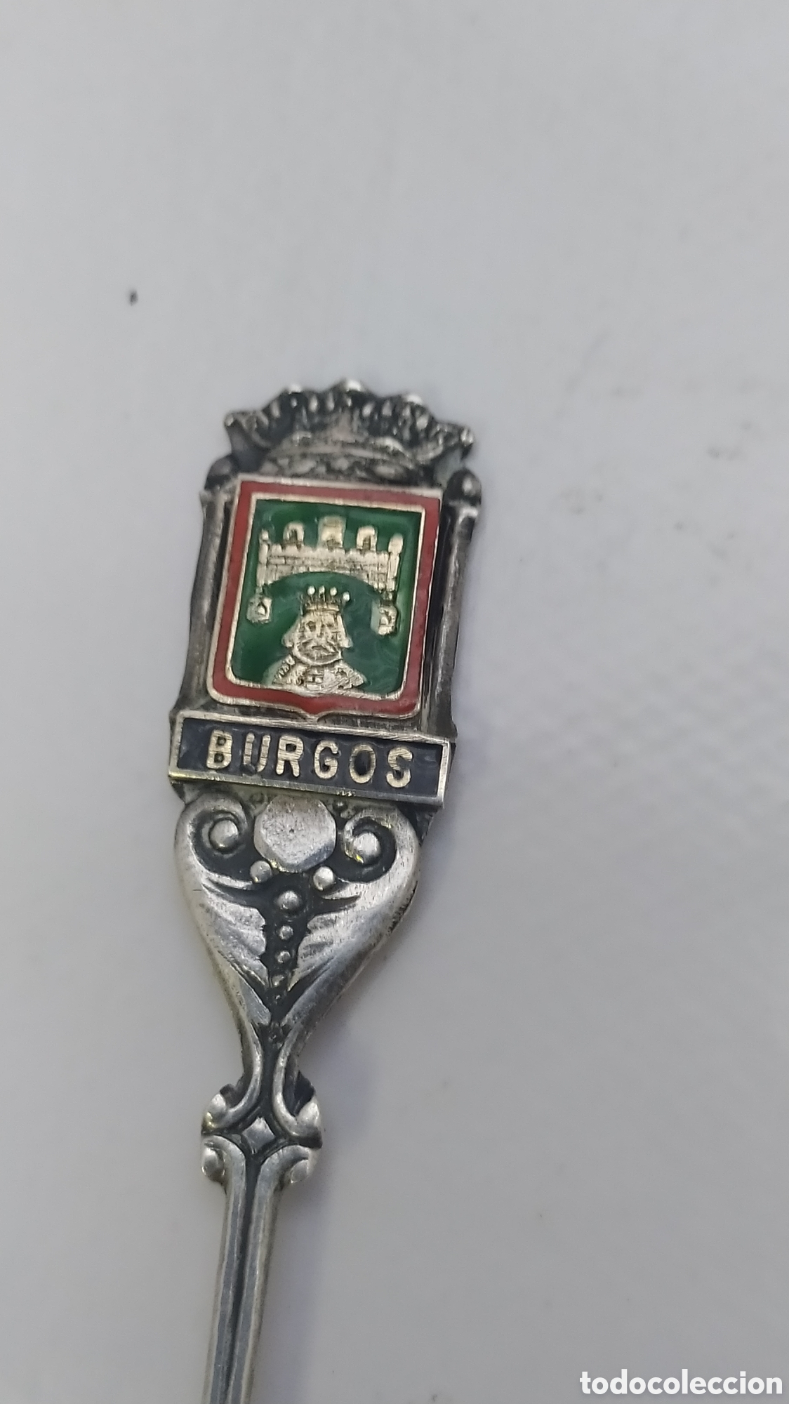Antig&uuml;edades: Cucharilla colecci&oacute;n Burgos - Foto 2