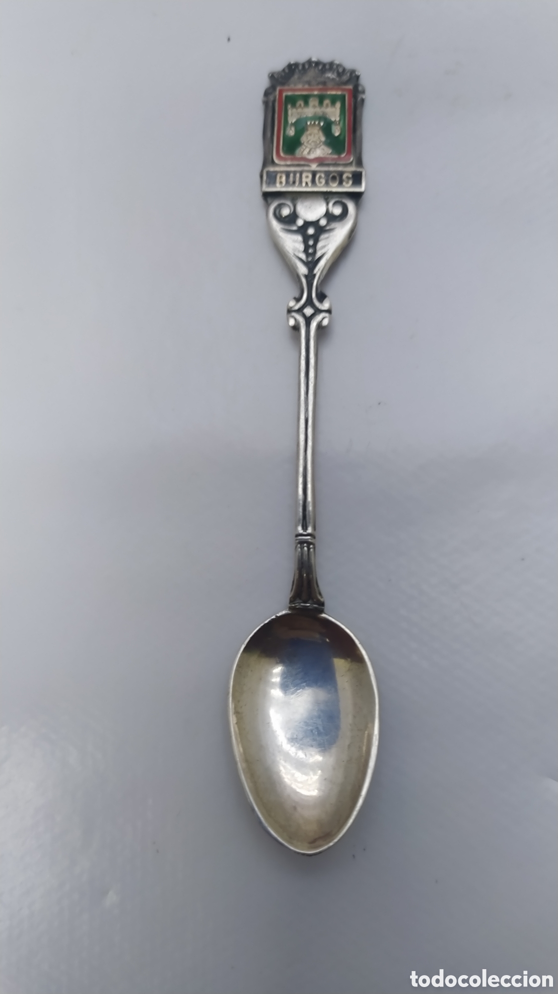 Antig&uuml;edades: Cucharilla colecci&oacute;n Burgos - Foto 1