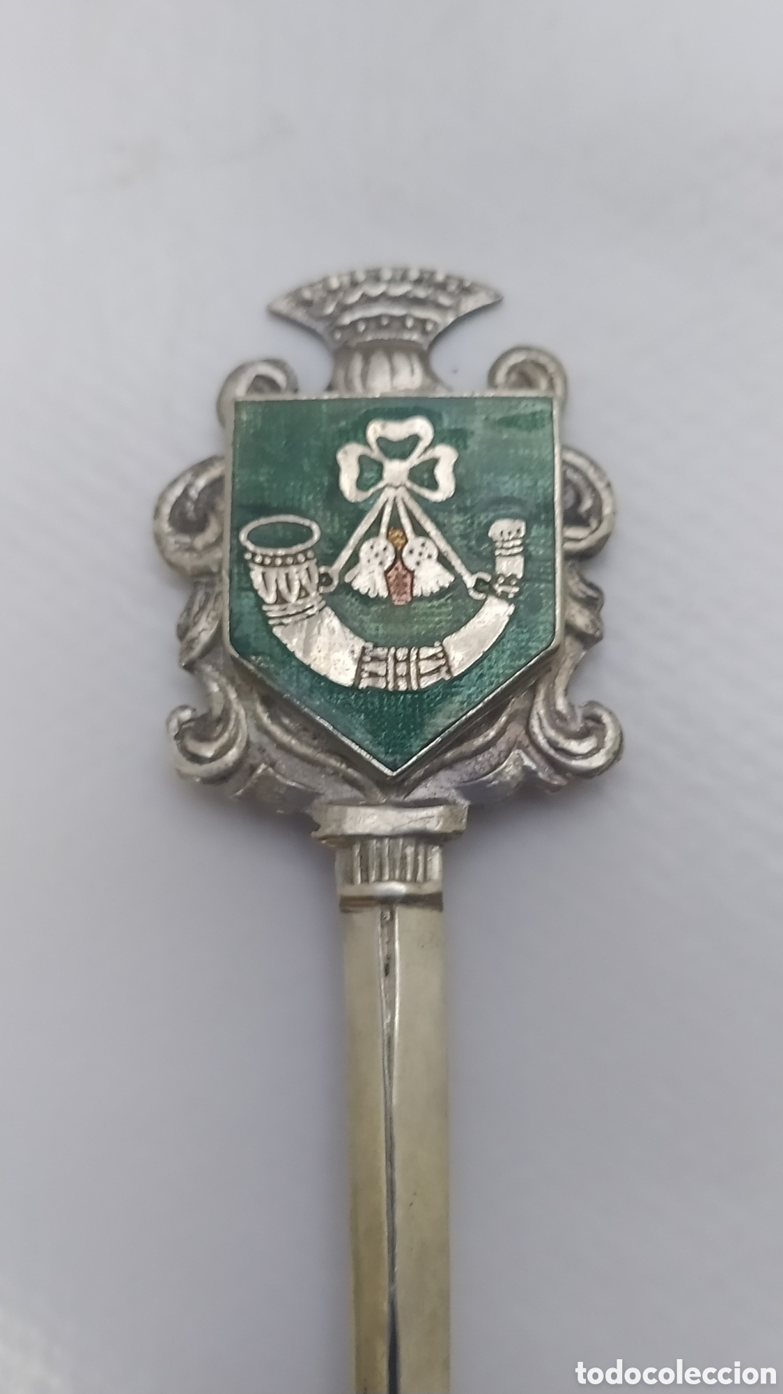 Antig&uuml;edades: Cucharilla plata colecci&oacute;n moneda - Foto 3