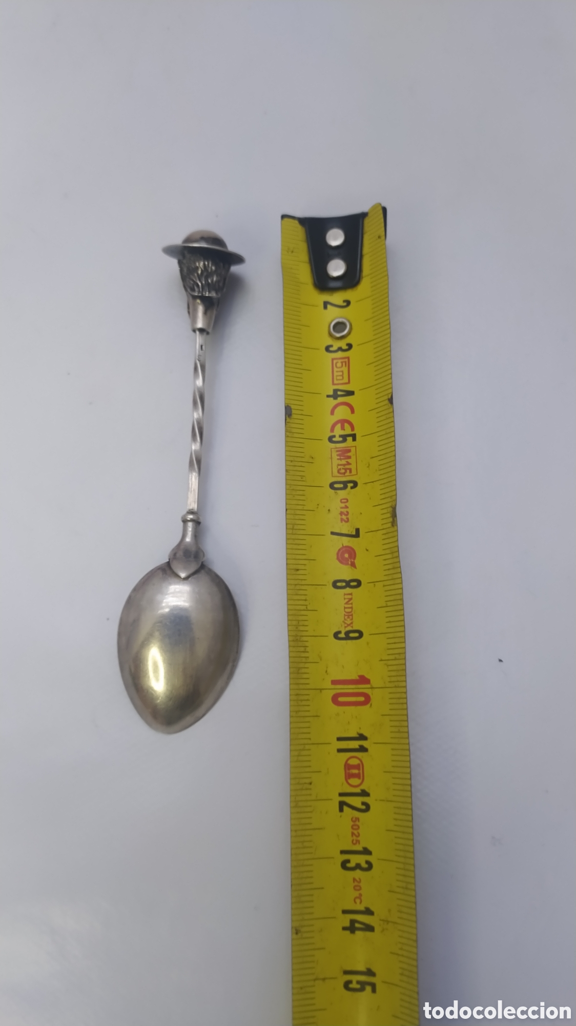 Antig&uuml;edades: Cucharilla plata Don Quijote. - Foto 7