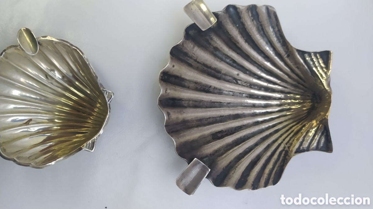 Antig&uuml;edades: Conchas de plata de ley - Foto 3