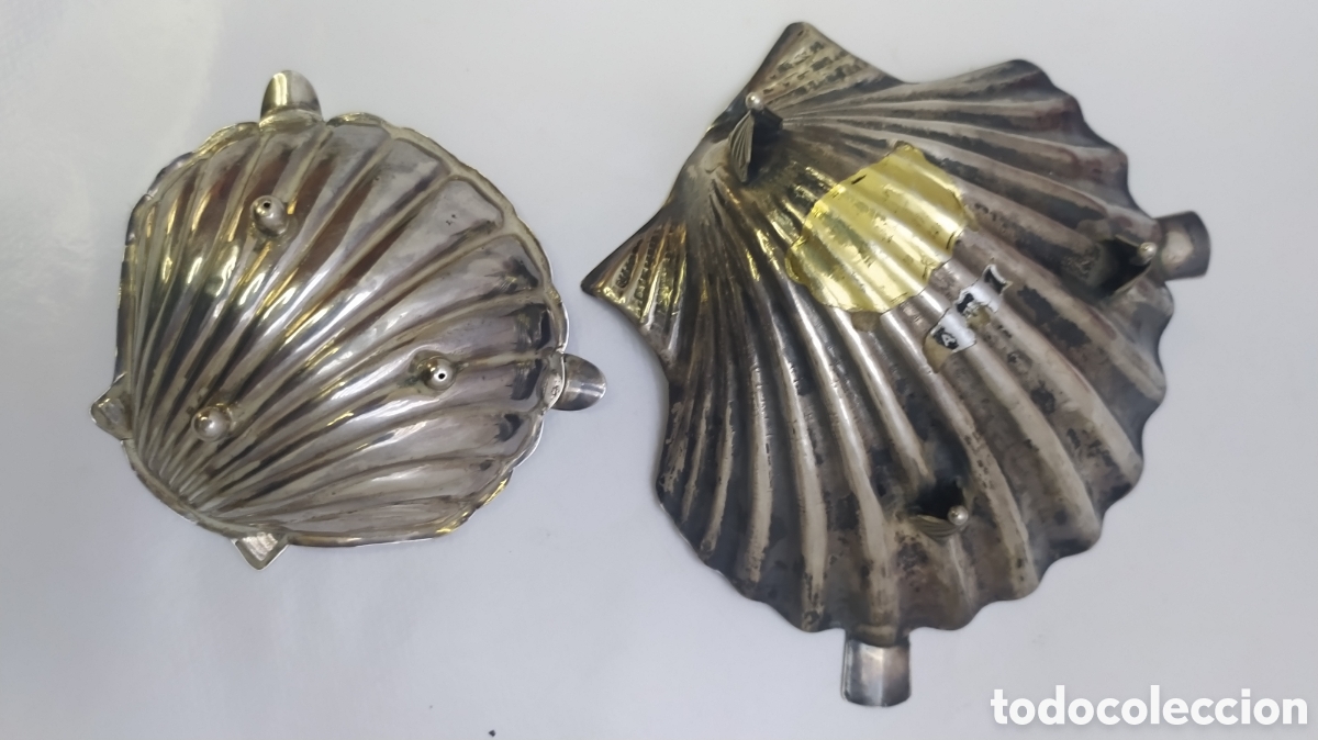 Antig&uuml;edades: Conchas de plata de ley - Foto 4