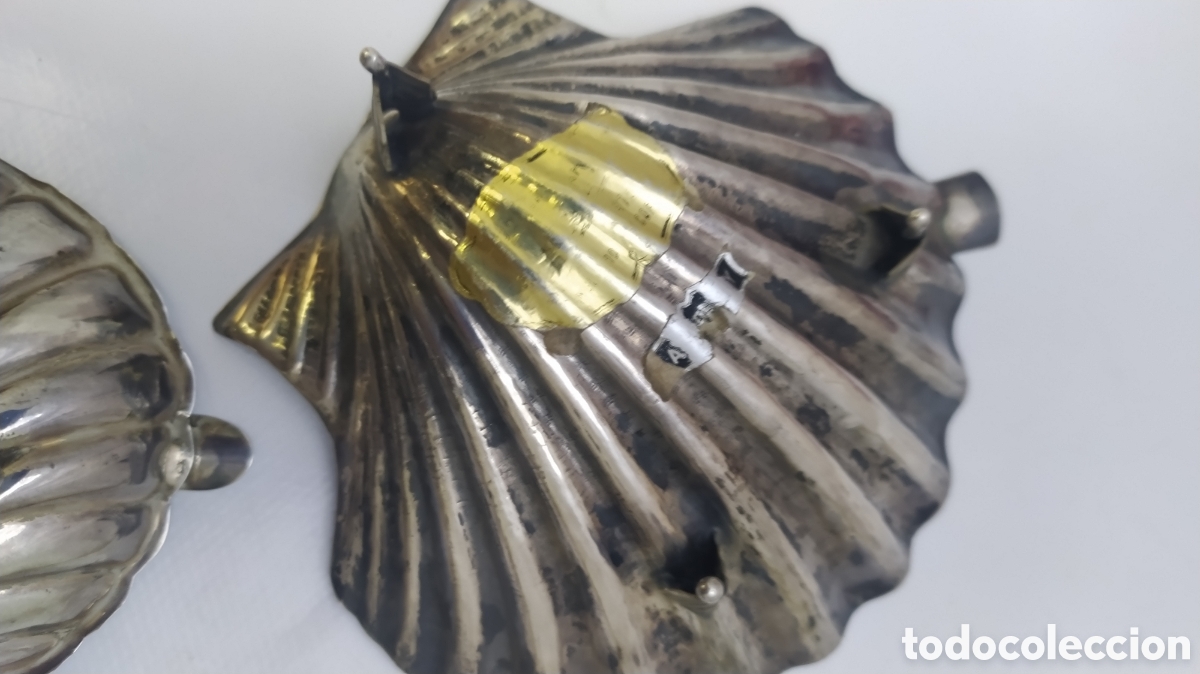 Antig&uuml;edades: Conchas de plata de ley - Foto 6