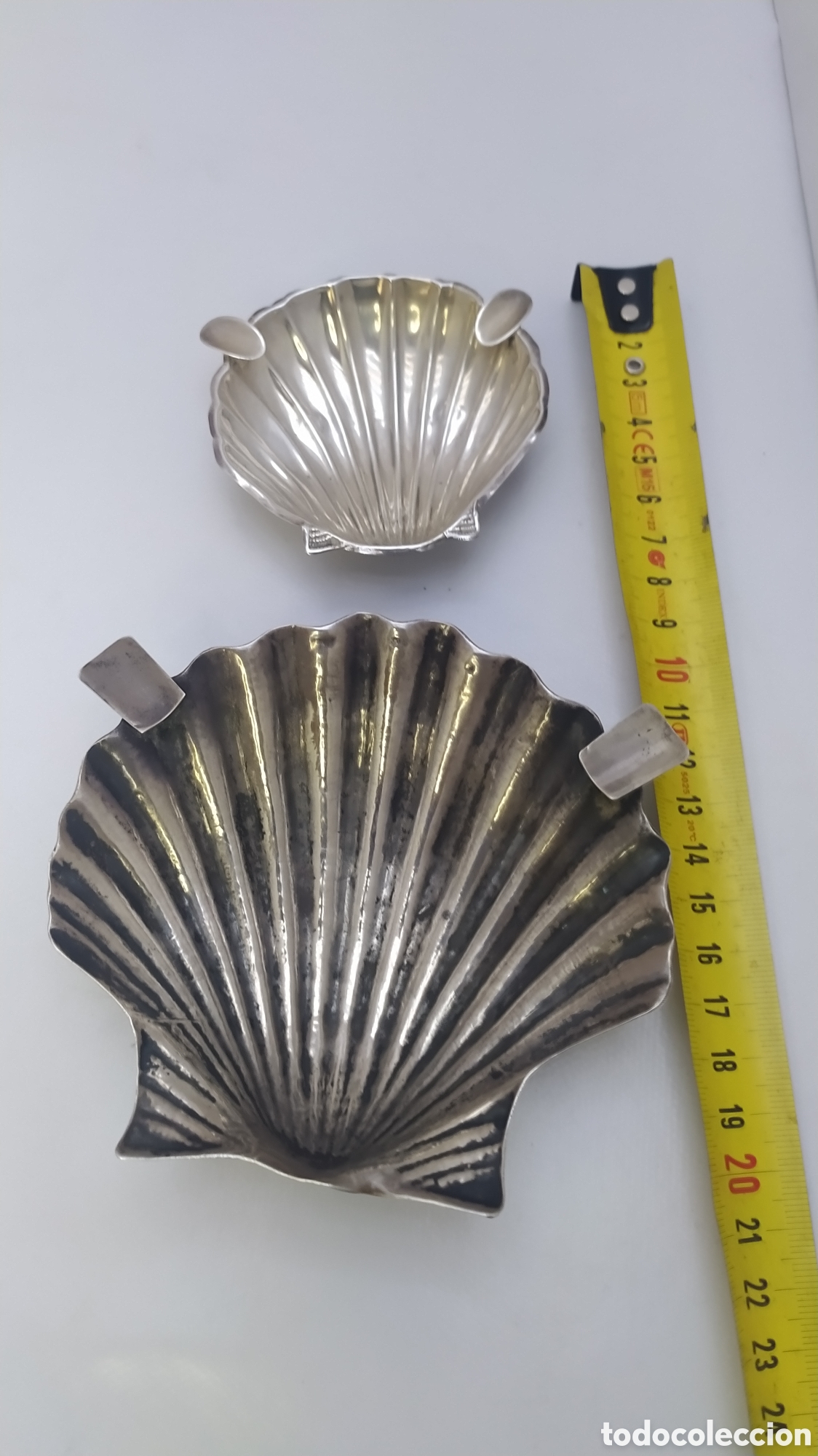 Antig&uuml;edades: Conchas de plata de ley - Foto 13