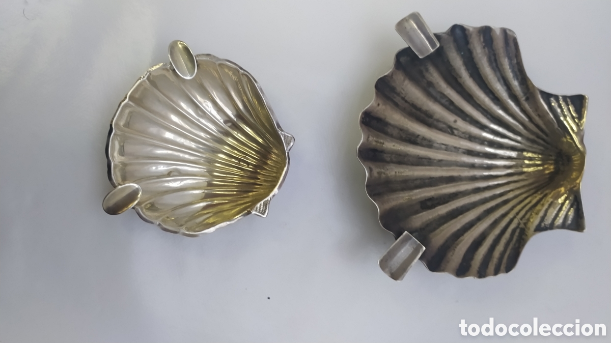 Antig&uuml;edades: Conchas de plata de ley - Foto 1
