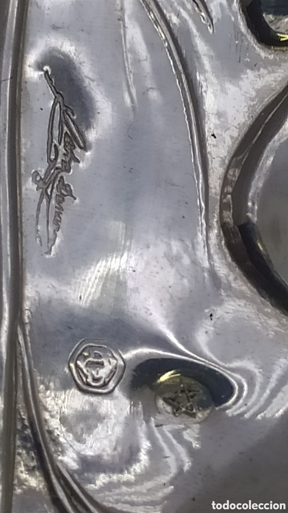Antig&uuml;edades: Bandeja plata Pedro Dur&aacute;n - Foto 7