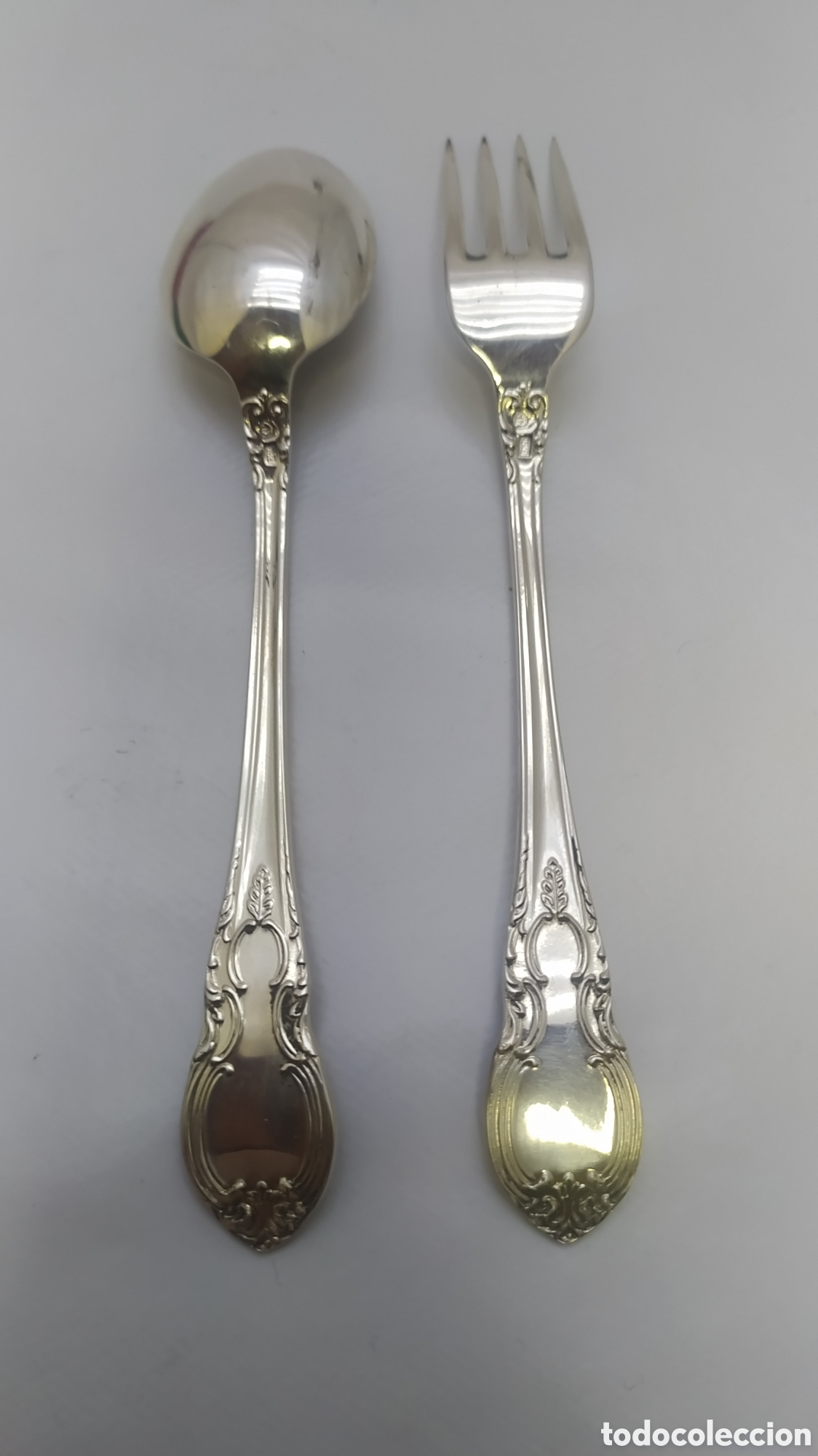 Antig&uuml;edades: Juego de cubiertos plata - Foto 3