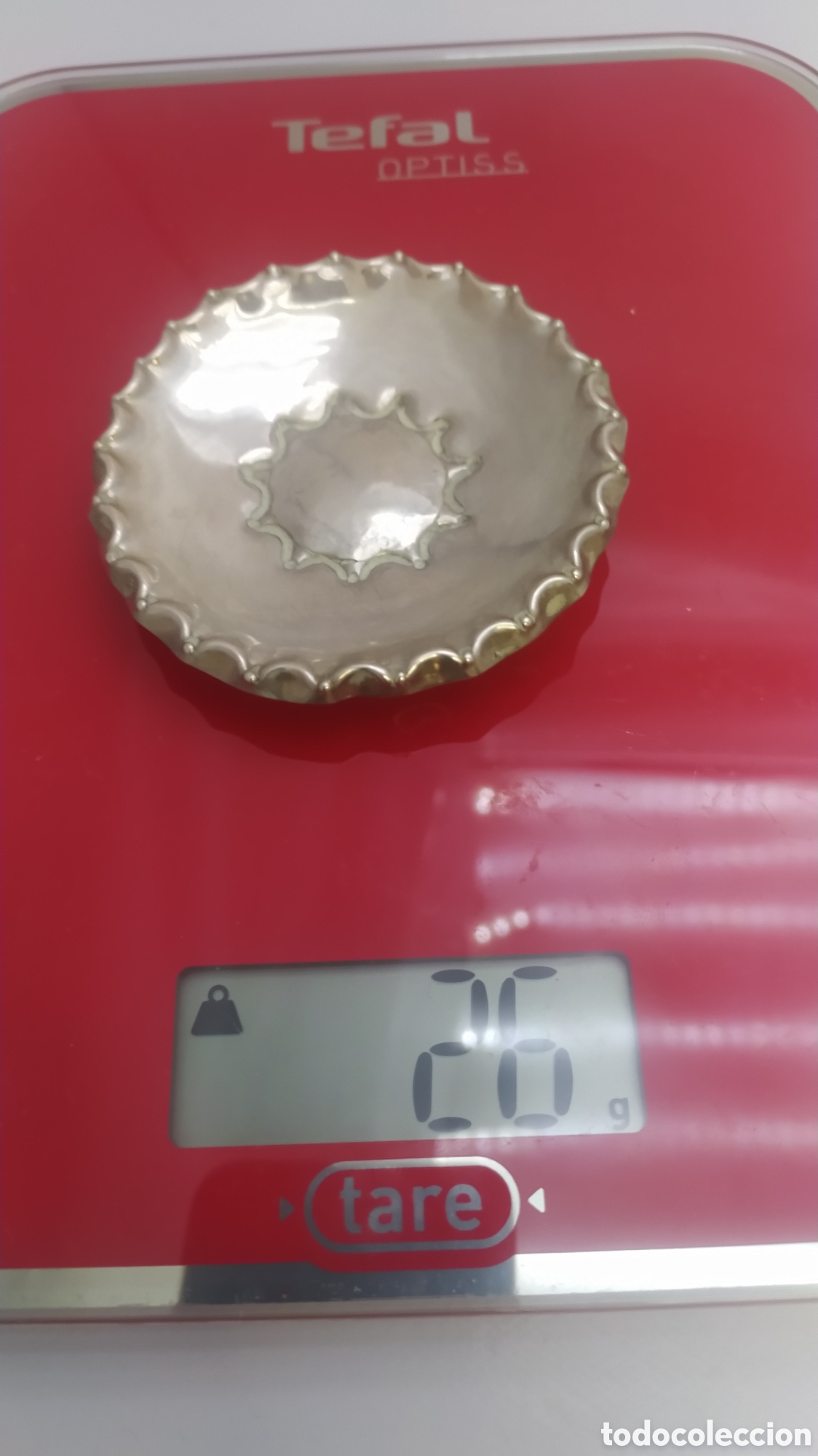 Antig&uuml;edades: bandejas plata con monedas - Foto 11