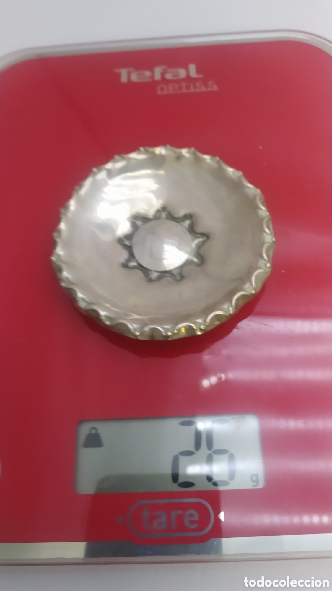Antig&uuml;edades: bandejas plata con monedas - Foto 13