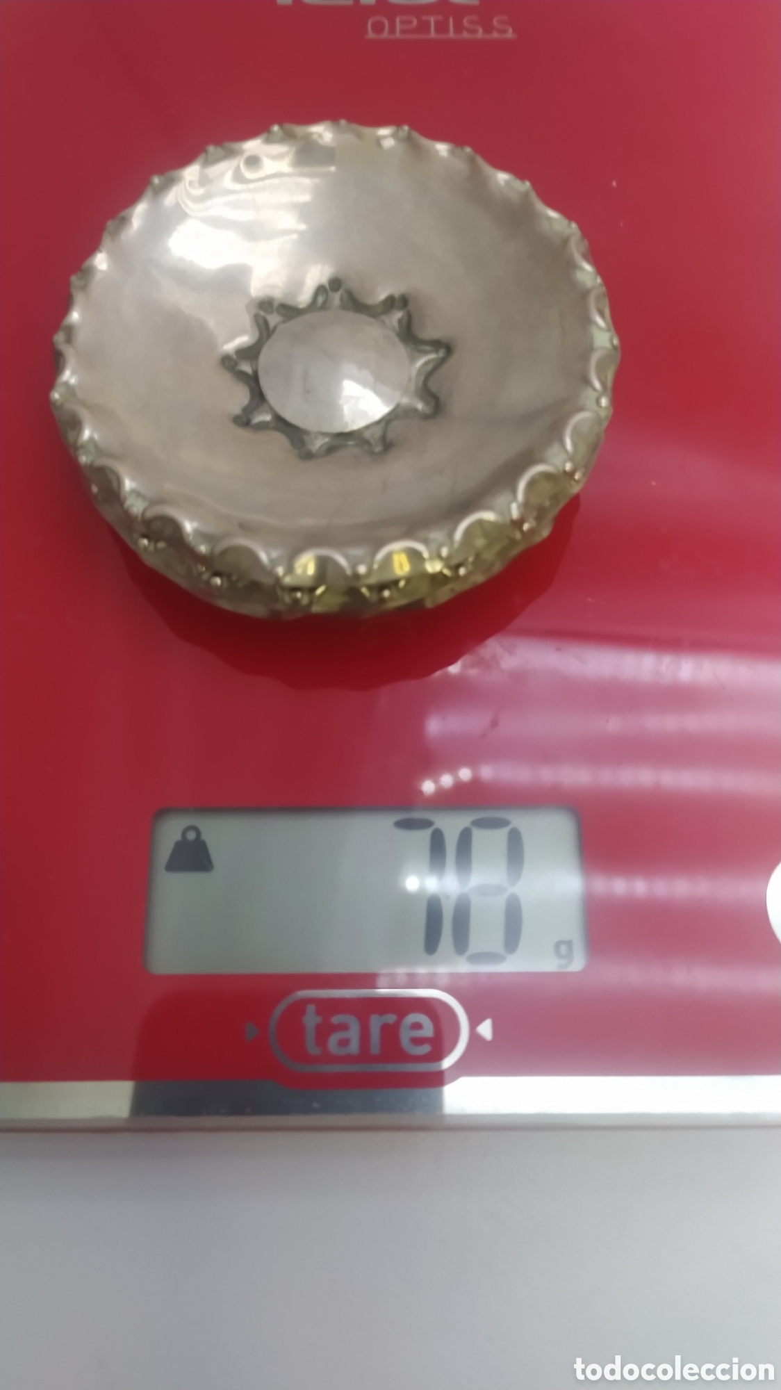 Antig&uuml;edades: bandejas plata con monedas - Foto 14