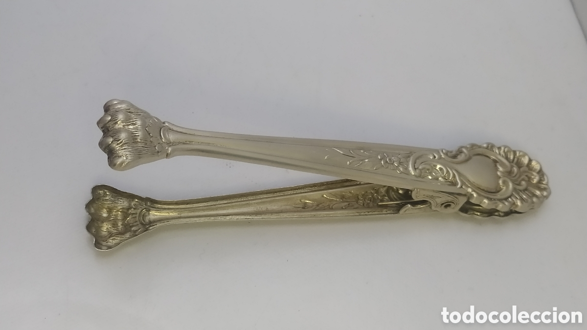 Antig&uuml;edades: Pinzas plata Pedro Dur&aacute;n - Foto 1