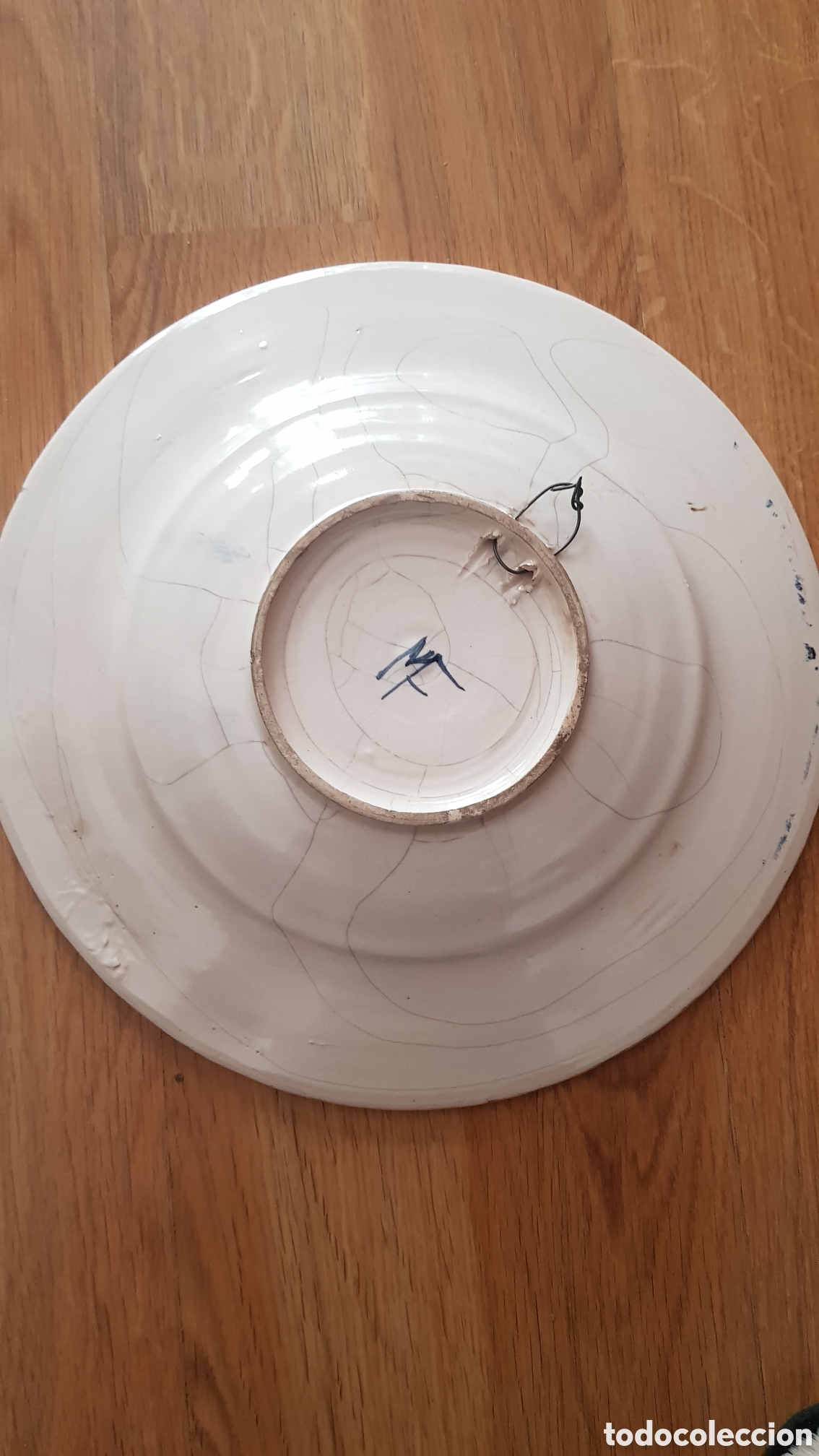 Antig&uuml;edades: Plato siglo xix - Foto 2