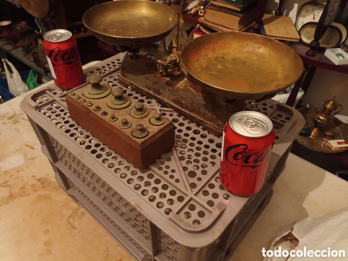 Antig&uuml;edades: balanza y pesas - Foto 3