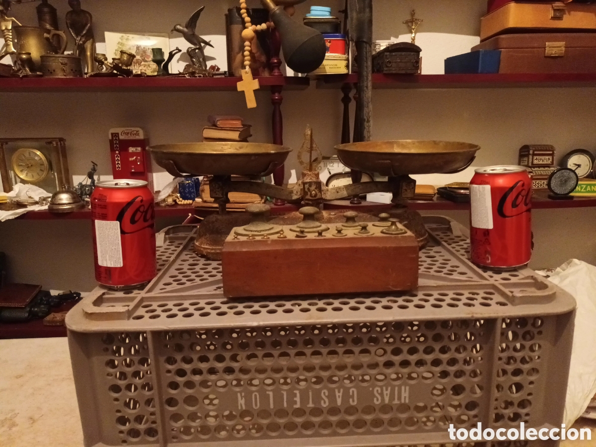 Antig&uuml;edades: balanza y pesas - Foto 4