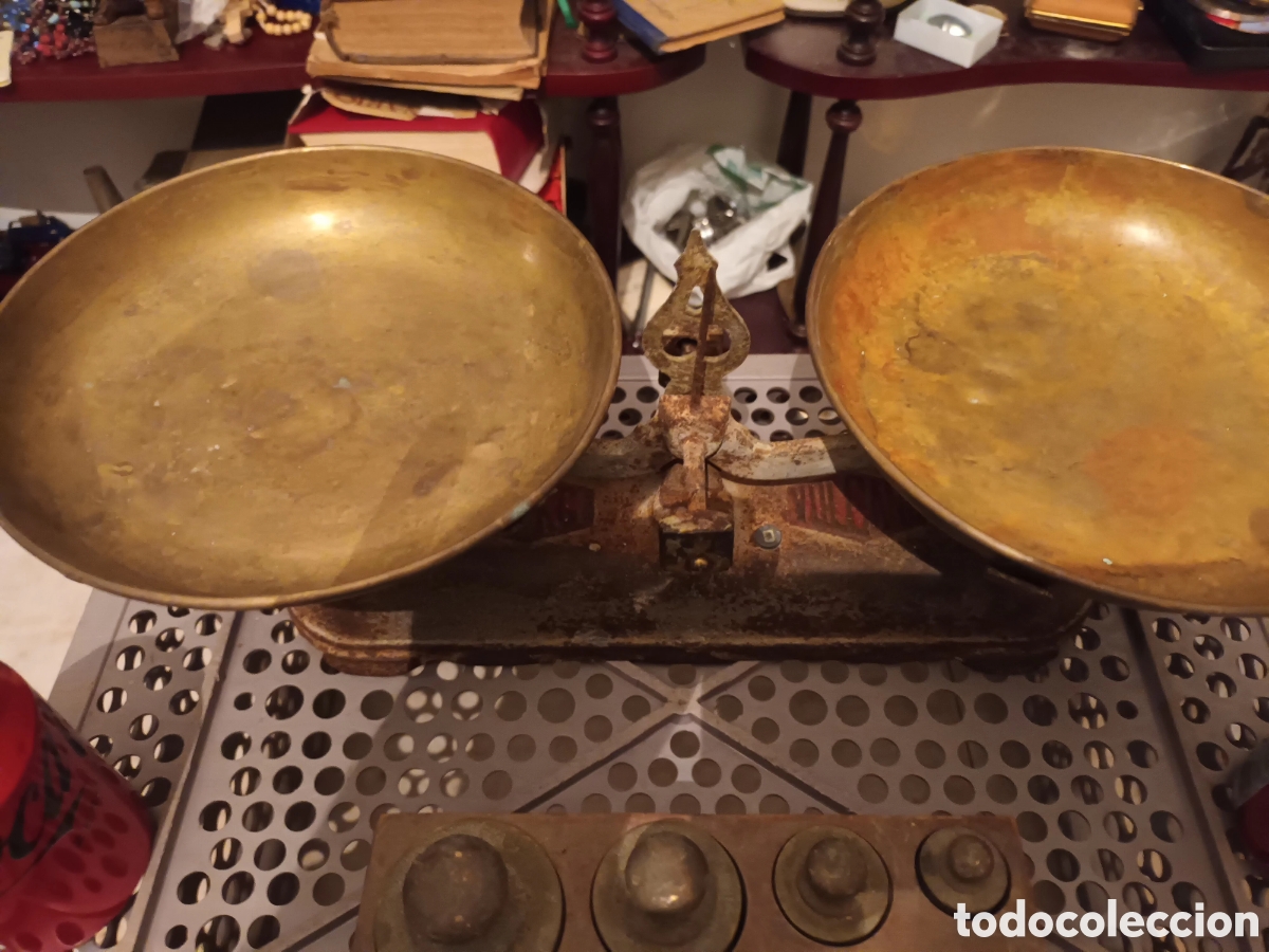 Antig&uuml;edades: balanza y pesas - Foto 6