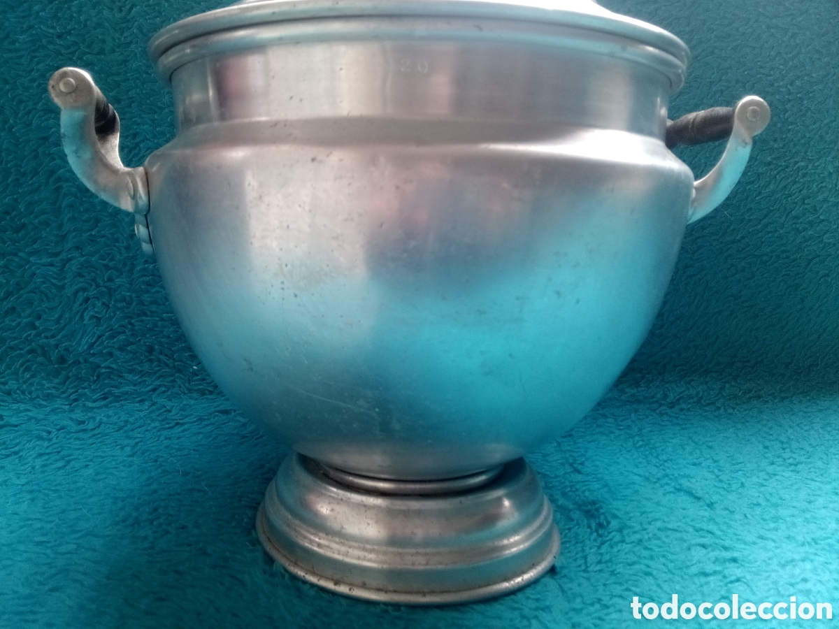Antig&uuml;edades: SOPERA DE ALUMINIO - Foto 2