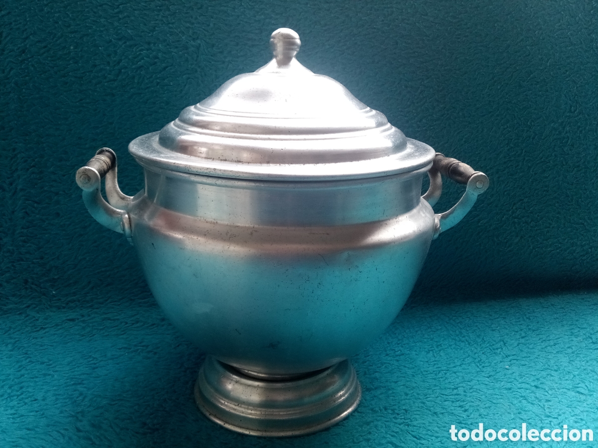 Antig&uuml;edades: SOPERA DE ALUMINIO - Foto 4