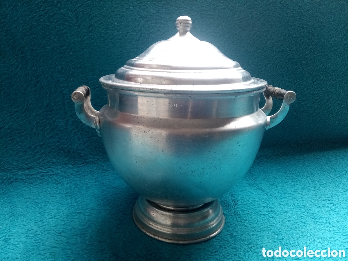 Antig&uuml;edades: SOPERA DE ALUMINIO - Foto 1