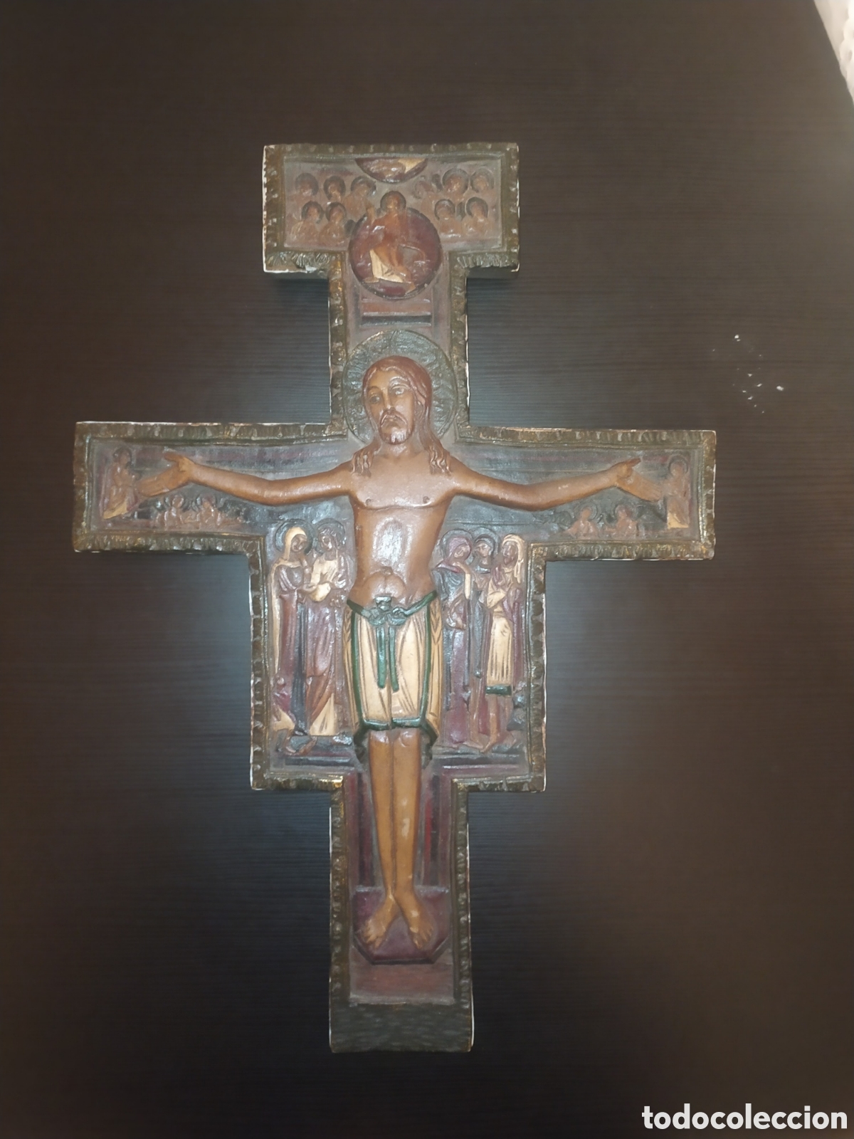 Antig&uuml;edades: Crucifijo San Damian - Foto 1
