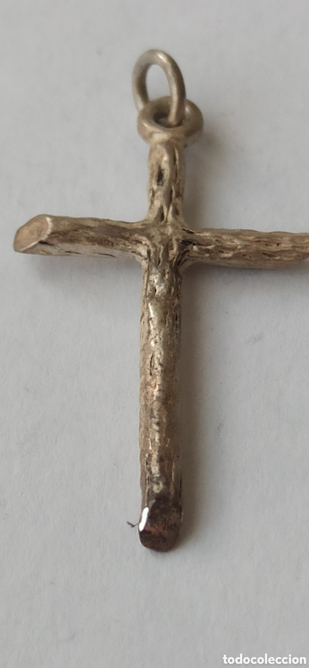 Antig&uuml;edades: Colgante Religioso de plata de ley - Foto 2