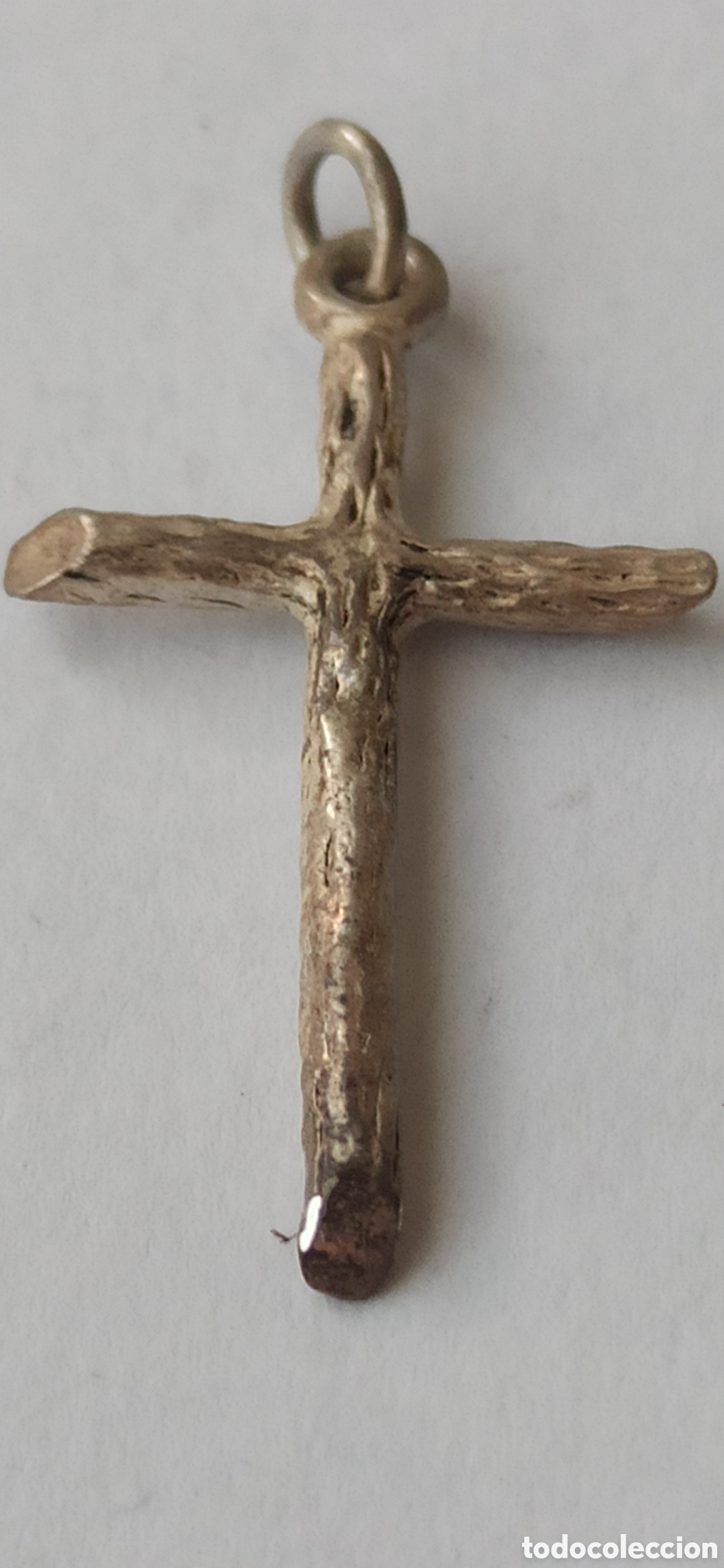 Antig&uuml;edades: Colgante Religioso de plata de ley - Foto 1