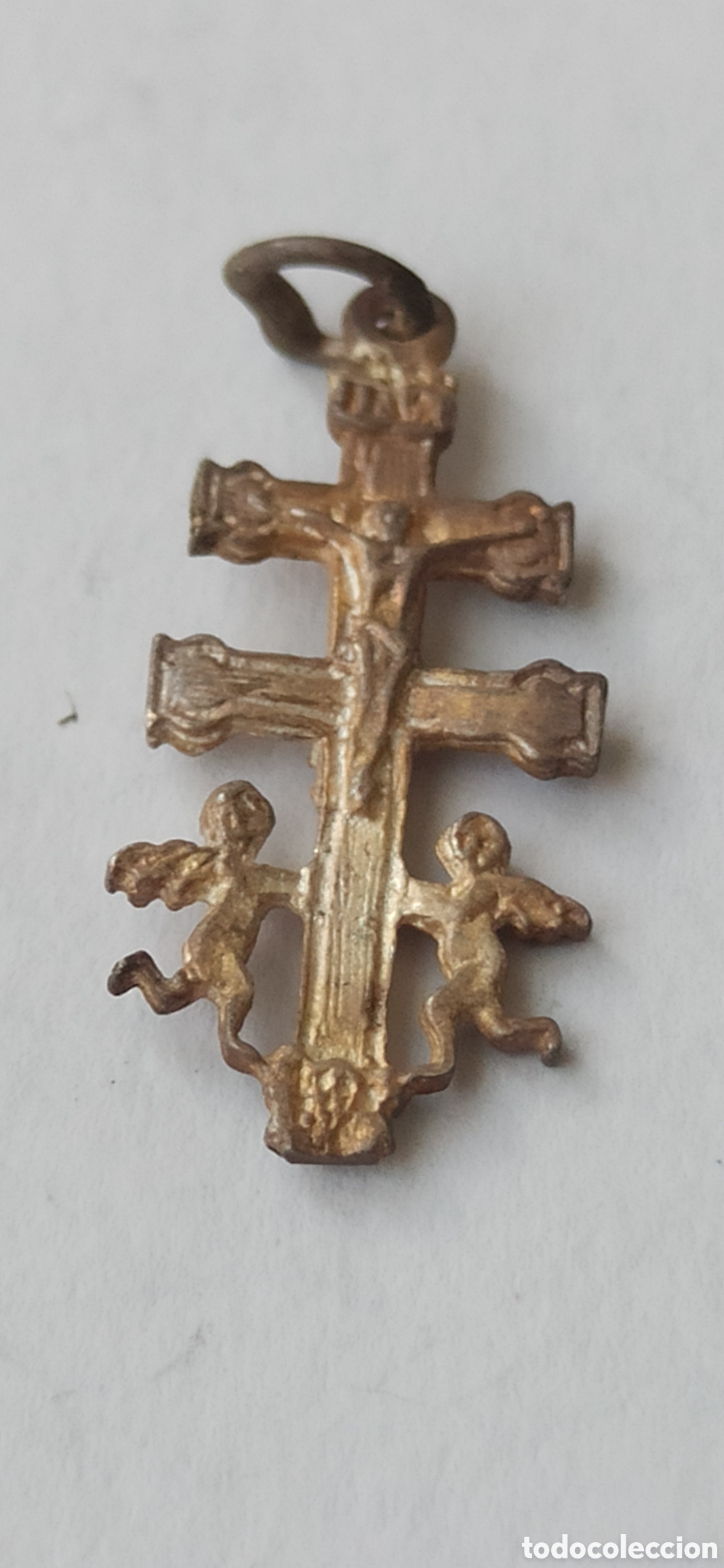 Antig&uuml;edades: Colgante Religioso de plata de ley - Foto 2
