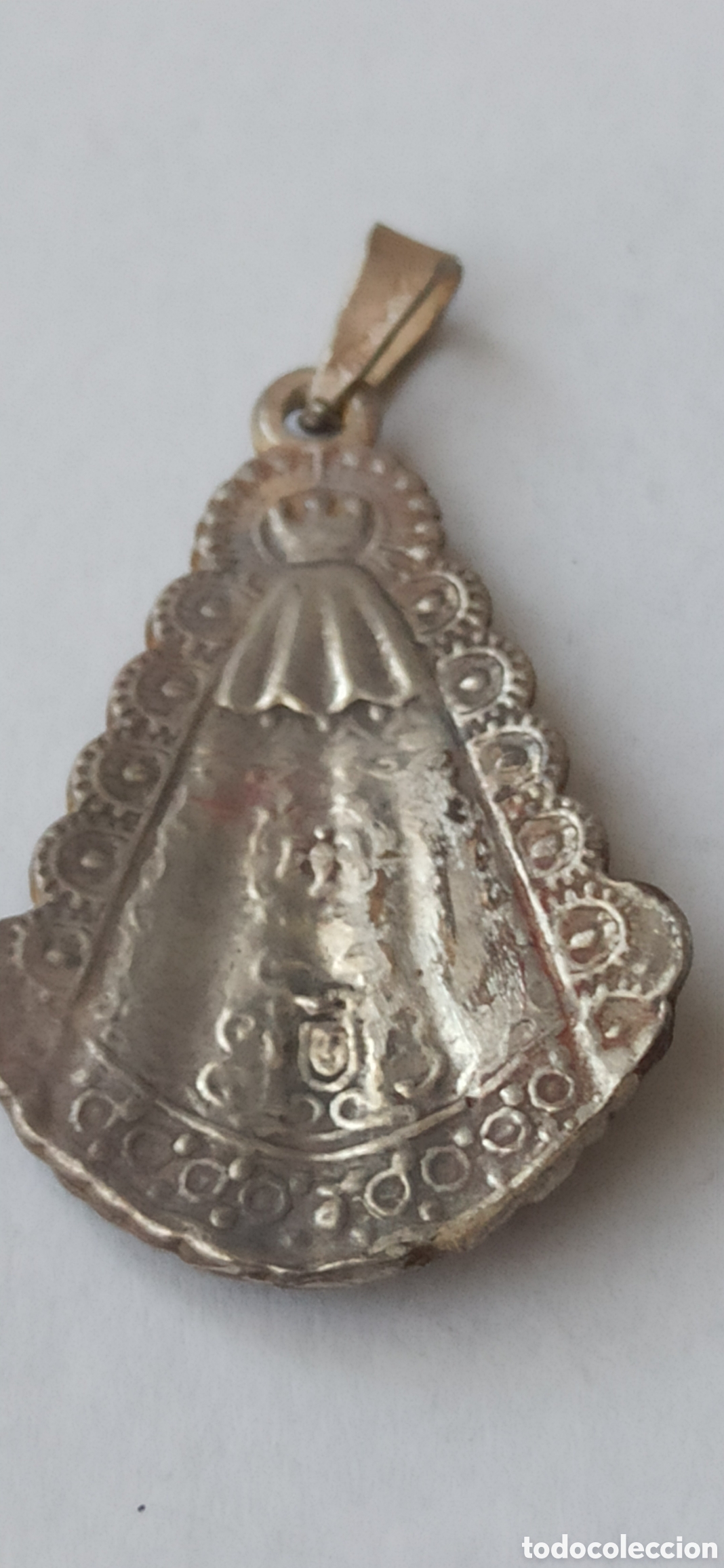 Antig&uuml;edades: Colgante Religioso de plata de ley - Foto 3